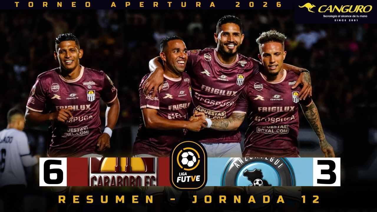 Carabobo vs Anzoátegui Highlights