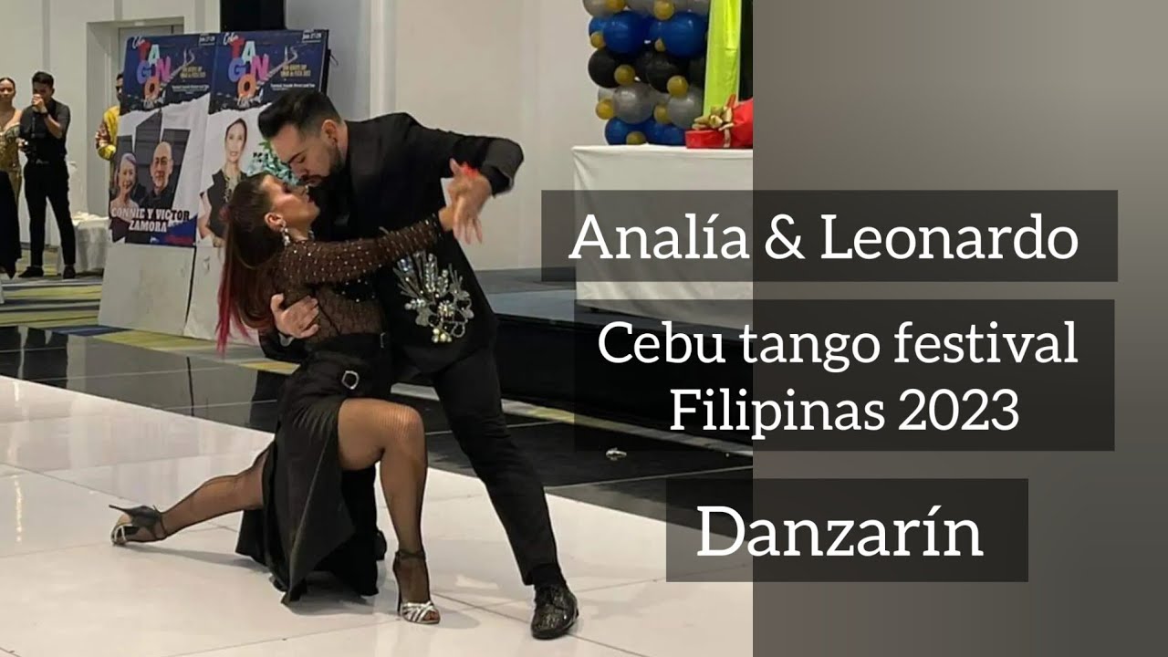 Analía Centurión & Leonardo Sardella Cebu tango festival Filipinas #tangodanzarin