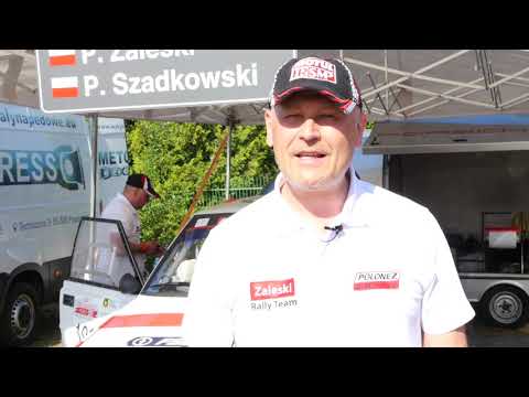 Piotr Zaleski po sobocie - PZM 76. Rajd Polski