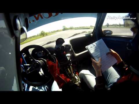 Szymon Lewandowski - II runda Rallyland WRC Puchar 2011 - onboard PS 3