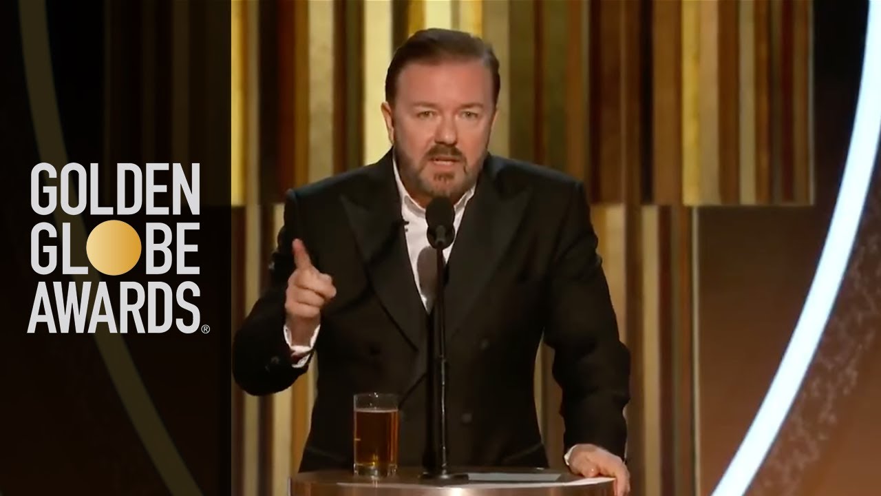 Ricky Gervais Opening Monologue   Golden Globes 2020