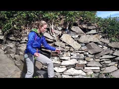 Connecting to anchors when trad climbing. Part 3: Equalising anchors using a sling.