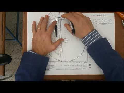 ESA005 - 40 minutes - State exam - Short-distance rhumb line and kinematics (rescue maneuver)