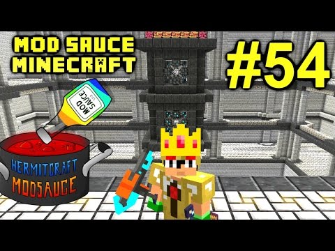 Minecraft Mod Sauce Ep. 54 - Massive Storage Mods !!! ( HermitCraft Modded Minecraft )