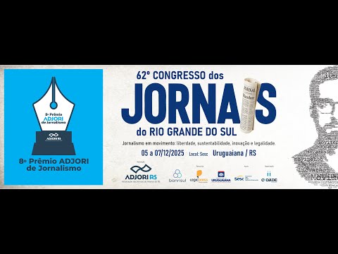62° CONGRESSO DOS JORNAIS DO RIO GRANDE DO SUL - URUGUAIANA / RS - NOITE