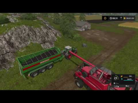 Let's Play Farming Simulator 2017 | Goldcrest Valley | harvesting oilseed | Episode 9