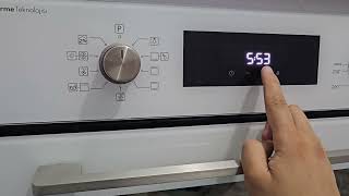 Vestel Ankastre Fırında Saat Nasıl Ayarlanır?