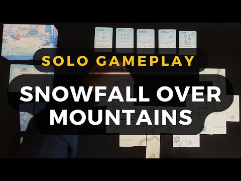 Snowfall Over Mountains Solo Playthrough | DaniCha