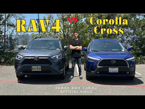 Comparison 2025 Toyota RAV4 vs Toyota Corolla Cross. Which one is better?