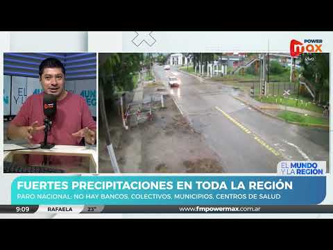 Cómo afectaron las fuertes tormentas a Recreo y Monte Vera | La voz de Lanfranchi y Ponce
