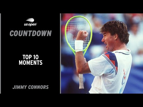 Jimmy Connors | Top 10 Moments | US Open