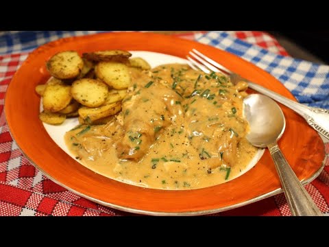 Mes FILETS DE POULET SAUCE CAMEMBERT au lait cru - Un ravage ! - Mère Mitraille - Gourmandises TV