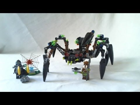 Vidéo LEGO Chima 70130 : Le tank araignée de Sparratus