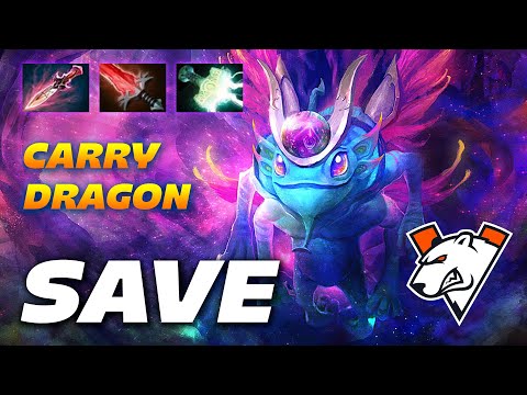VP.SAVE PUCK - Carry Dragon - Dota 2 Pro Gameplay [Watch & Learn]