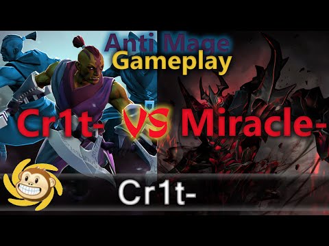 Cr1t- (Gameplay)  vs  Miracle-  Monkey Business - Ranked Match