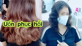 Natural curl split #trungmaster