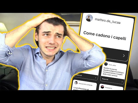 Sto diventando PELATO - Rispondo alle vostre domande