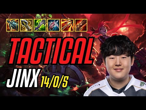 TACTICAL - JINX vs KAI'SA ADC - NA Challenger - Patch 11.7
