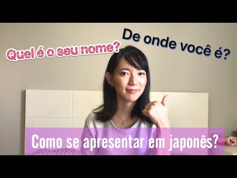 COMO SE APRESENTAR EM JAPONÊS?As frases de apresentação