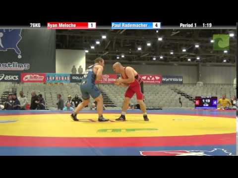 B Division 76KG - Ryan Meloche vs. Paul Rademacher