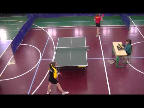 Настольный теннис. Панова (Сумы) - Димитренко (Киев) HighSportLive | HSL HD Eye Sport live