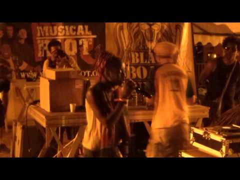 GARANCE FEST. DUB STATION 2012  - BLACKBOARD JUNGLE ▶ Daba Makourejah "Bamba" [Amoul Bayi Records]
