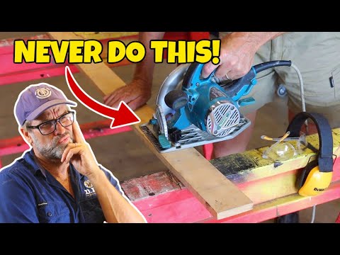 5 ESSENTIAL Circular Saw Safety Tips! Must Watch!