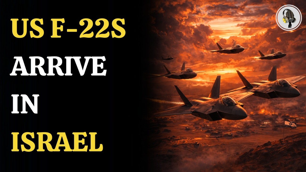 US Deploys F-22 Stealth Jets to Israel Amid Rising Iran Tensions | WION Podcast