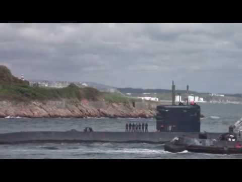Submarine at HMNB Devonport, Plymouth
