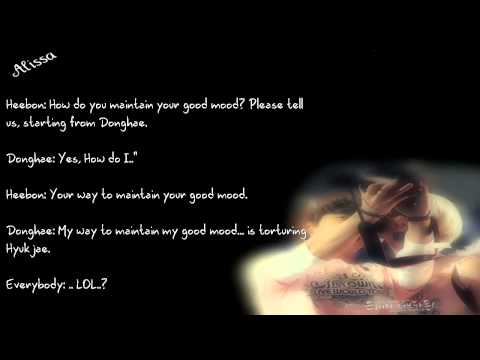 ENG Donghae enjoys torturing Eunhyuk - EunHae