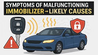 Symptoms of Malfunctioning Immobilizer System → Likely Causes