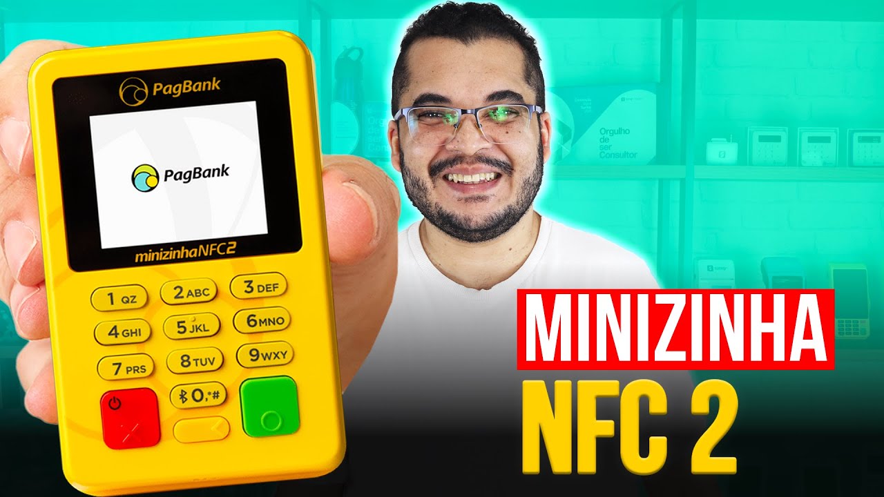 MINIZINHA NFC 2 | TUDO SOBRE A MAQUININHA NFC 2 PAGBANK | MINIZINHA NFC 2 É BOA? PAGSEGURO