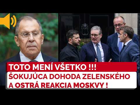 Lavrov ostro reaguje na nečakanú dohodu Zelenského, Starmera, Merza a Macrona:TOTO je obrovská chyba
