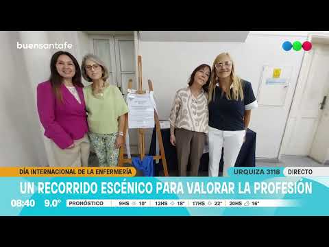 En el día internacional de la enfermería, un recorrido histórico en la escuela Rosa Carmen All