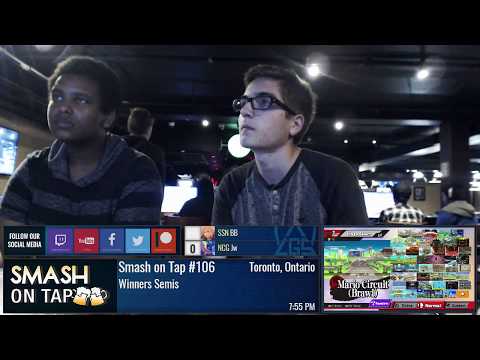 SOT 106 - BB (Cloud) vs Jw (Greninja) - Smash 4 WQF