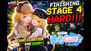 I FINALLY Beat Stage 4 HARD with Amelia Watson & Dooby! 🕵️🐾 | HoloCure