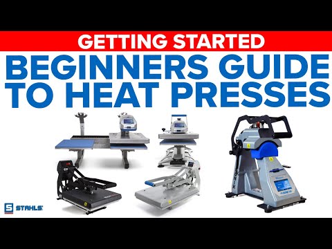 Getting Started: Beginners Guide to Heat Presses & Heat Transfers