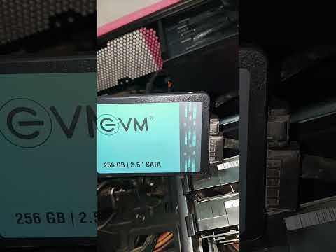 EVM 256GB Sata SSD Unboxing Review #software #crystaldisk #sata #harddisk #ssd #flashdrive