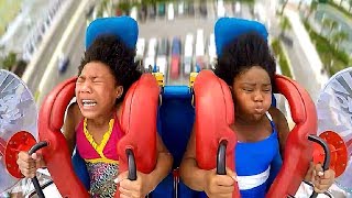 Kids - GIRLS #3 | Funny Slingshot Ride Compilation