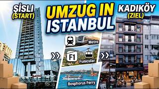 Mit Koffer durch Istanbul: Umzug vom Marriott Şişli ins Redstone Kadıköy (M2, F1