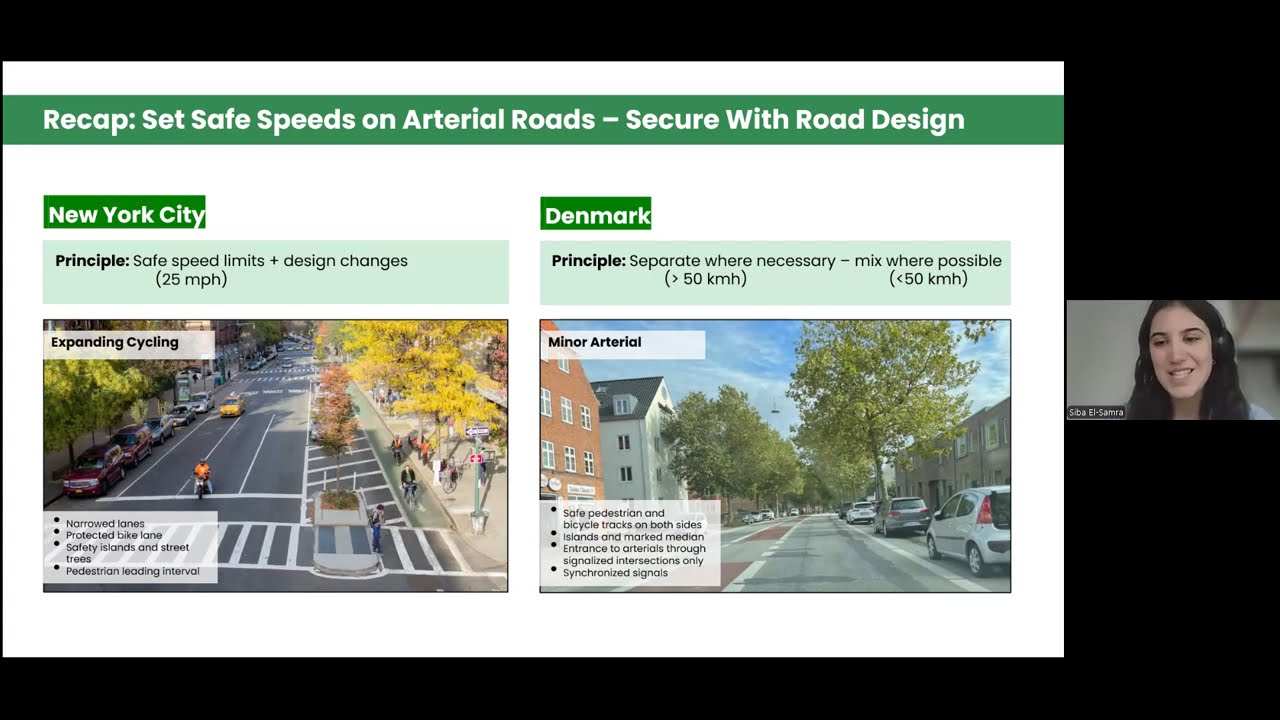 Assistência Técnica em Gestão de Velocidade: Webinário 5 - Bloomberg Cities Idea Exchange