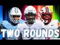 TWO ROUND 2025 NFL Mock Draft | QBs and RBs slip