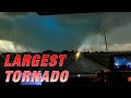 World's largest tornado - El Reno Tornado 2013 - Storm Spotting Operations