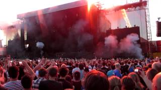 Metallica -  Intro of One (Fireworks) - (Valle Hovin 23 May - 2012)