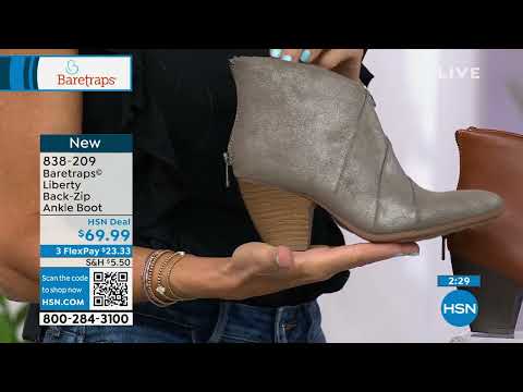 Baretraps Liberty BackZip Ankle Boot