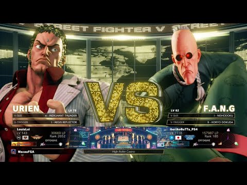 Season 5 SFV AE -  IberikoButta_PS4(FANG)[UGM] vs LouisLei (URIEN) | Ranked match