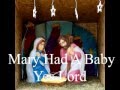 Mary Had A Baby (with lyrics) - traditional Arr.P.M.Adamson