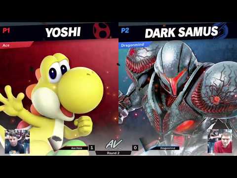 SSBU @ Battlegroundz - Round 2: WiP Ace Hero (Yoshi) vs Dragonmind (Joker/Dark Samus)