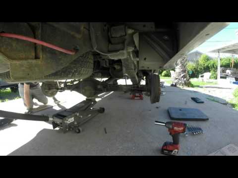 Time lapse Deaver leaf spring install 2004 Toyota Tundra