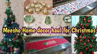Meesho Home decor Haul | Christmas decor items from Meesho #meeshohomedecorhaul #christmasdecor